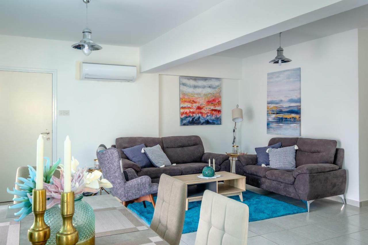 Apartament The Coral Penthouse Larnaca Zewnętrze zdjęcie