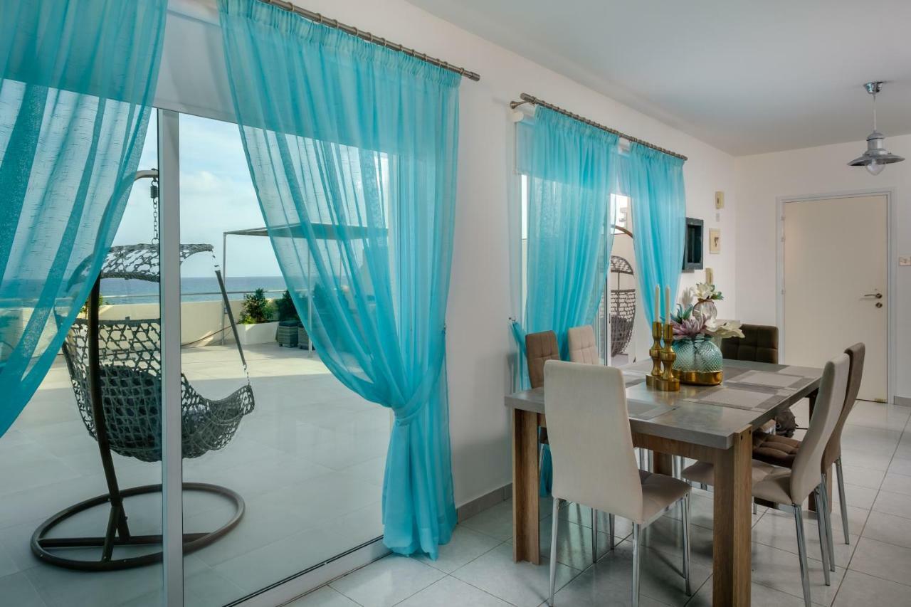 Apartament The Coral Penthouse Larnaca Zewnętrze zdjęcie