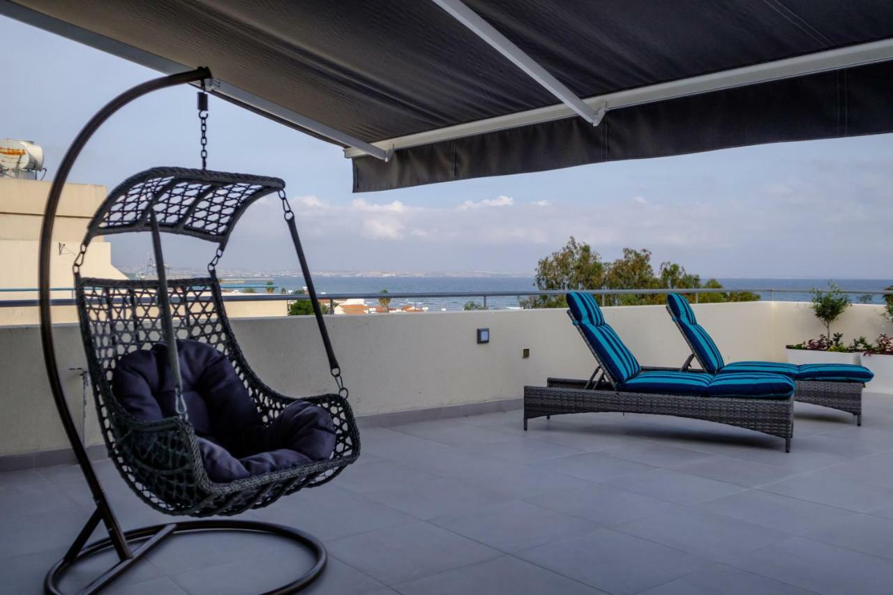 Apartament The Coral Penthouse Larnaca Zewnętrze zdjęcie